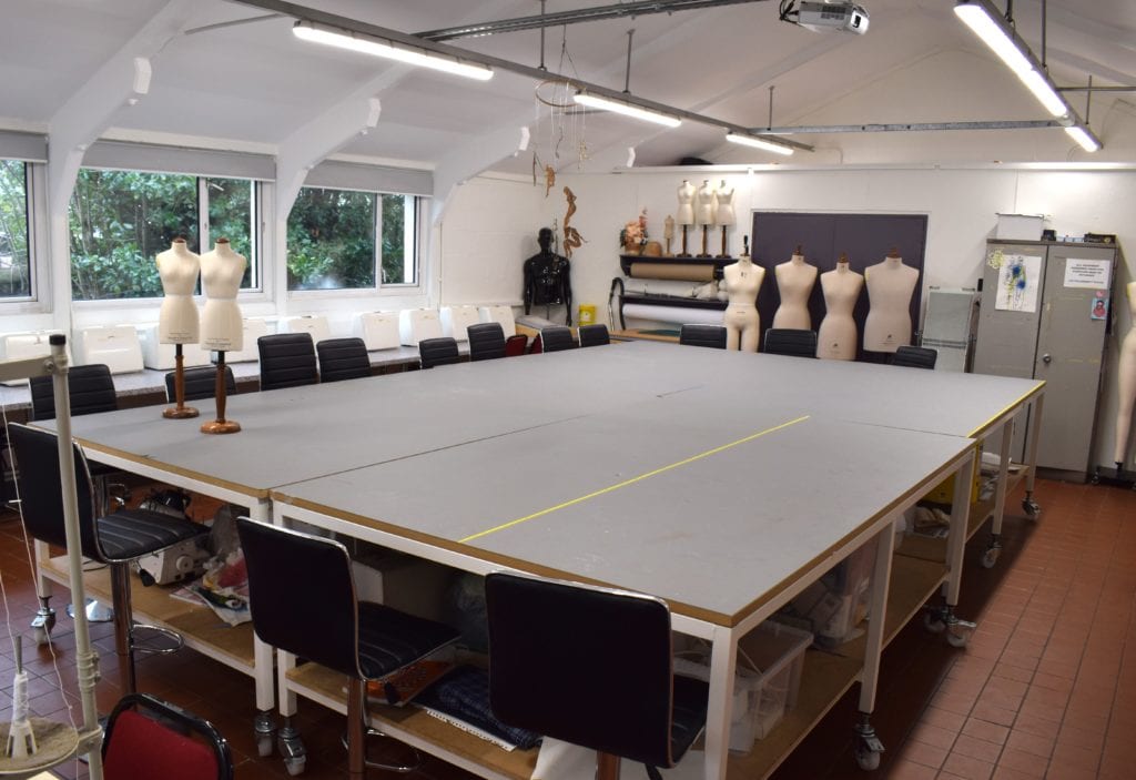 Gower College Swansea studio