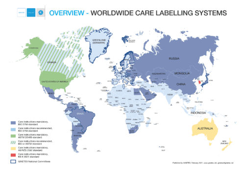 GINETEX World Map (MEMBERS ONLY)