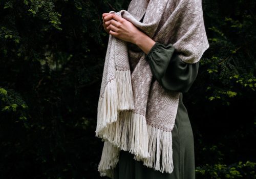 Araminta Campbell Signature Feather Birdwing Scarves 2