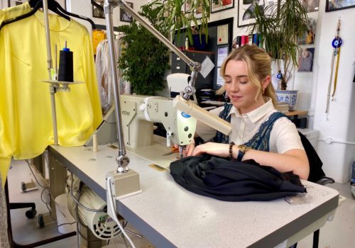 Tia Brown at Gosha London MADE IT