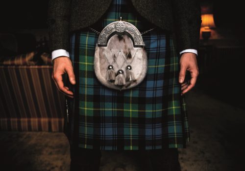Lochcarron kilt cloth