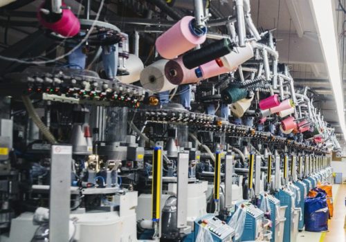 Textile/sock production machines and yarn mills