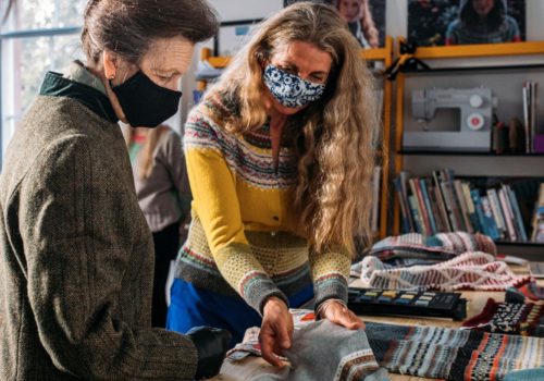 Royal visit to UKFT member Eribe