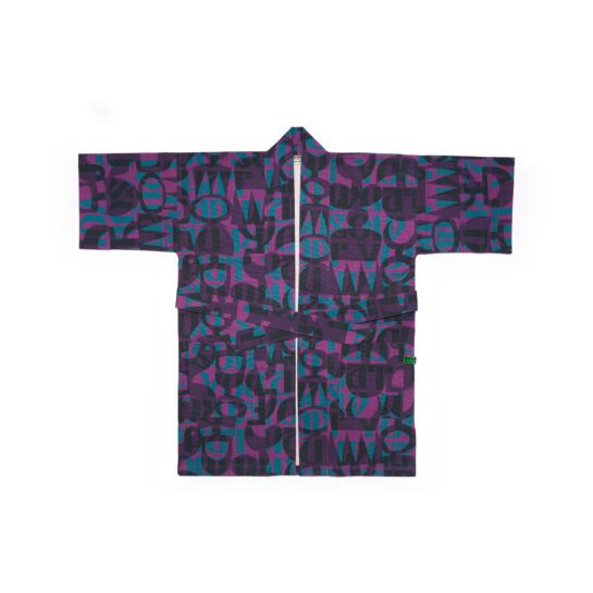 Gardening Robe in Dreamstalk Midnight by Irregular Sleep Pattern