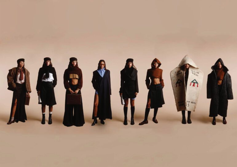 UAL Showcase Gurbet Eller by Selin Yücel. MA Fashion Design Technology (Womenswear), London College of Fashion