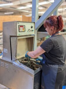 Bethanie Jenkins - Trainee Dyeing Technician The Natural Fibre Company YTTF 2