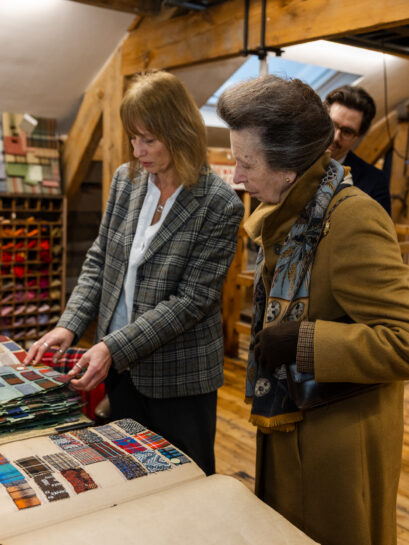 HRH Royal visit Abraham Moon