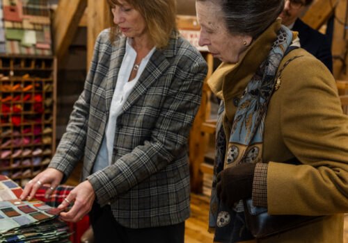 HRH Royal visit Abraham Moon