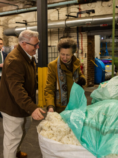 HRH Royal visit Abraham Moon